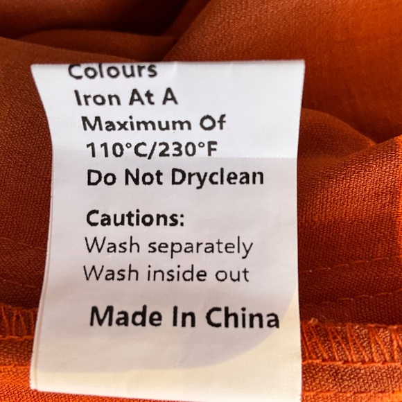 NWT Coastal Vacation Maxi Dress Coverup Resortwear Pool Beach XL Burnt Orange - Picture 6 of 12